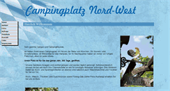 Desktop Screenshot of campingplatz-nord-west.de